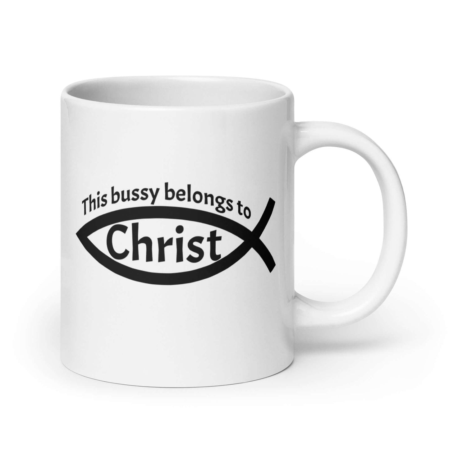This bussy belongs to ceramic mug