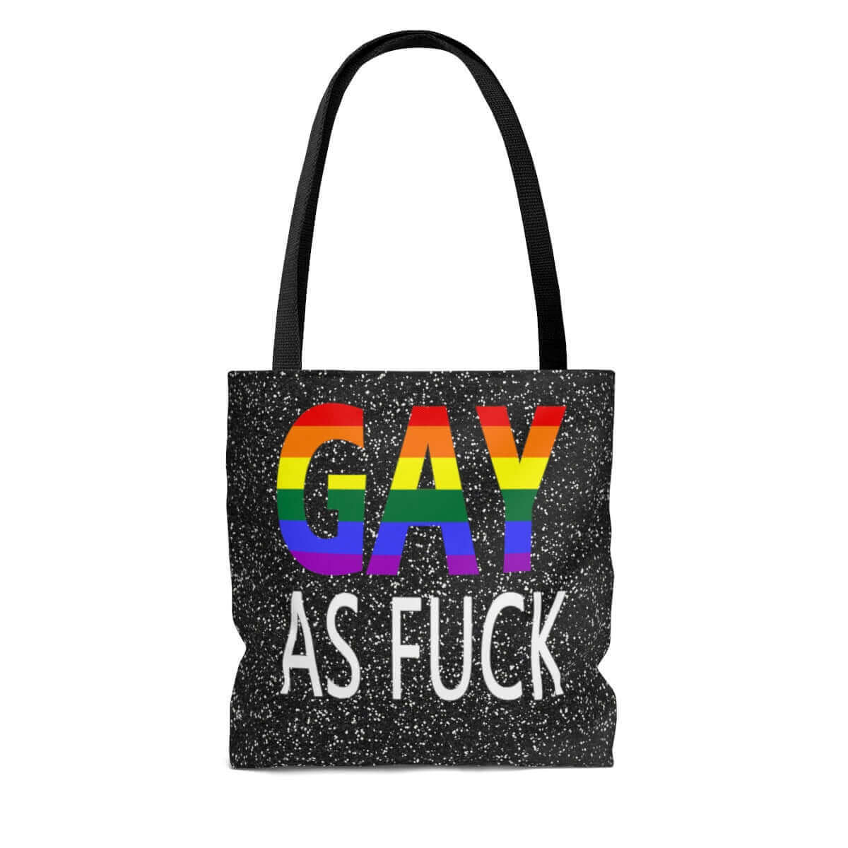 Gay as fuck tote bag