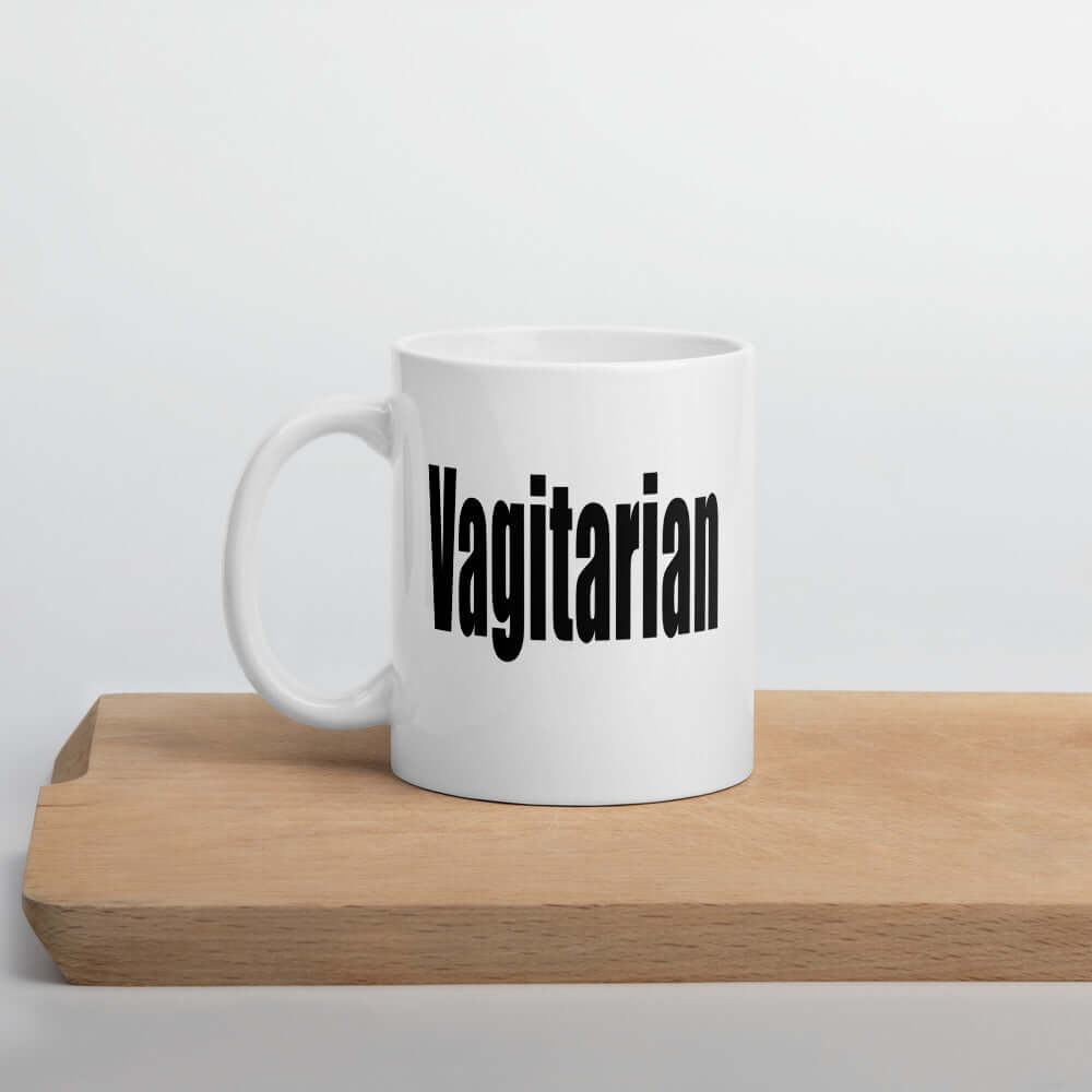 Vagitarian coffee mug