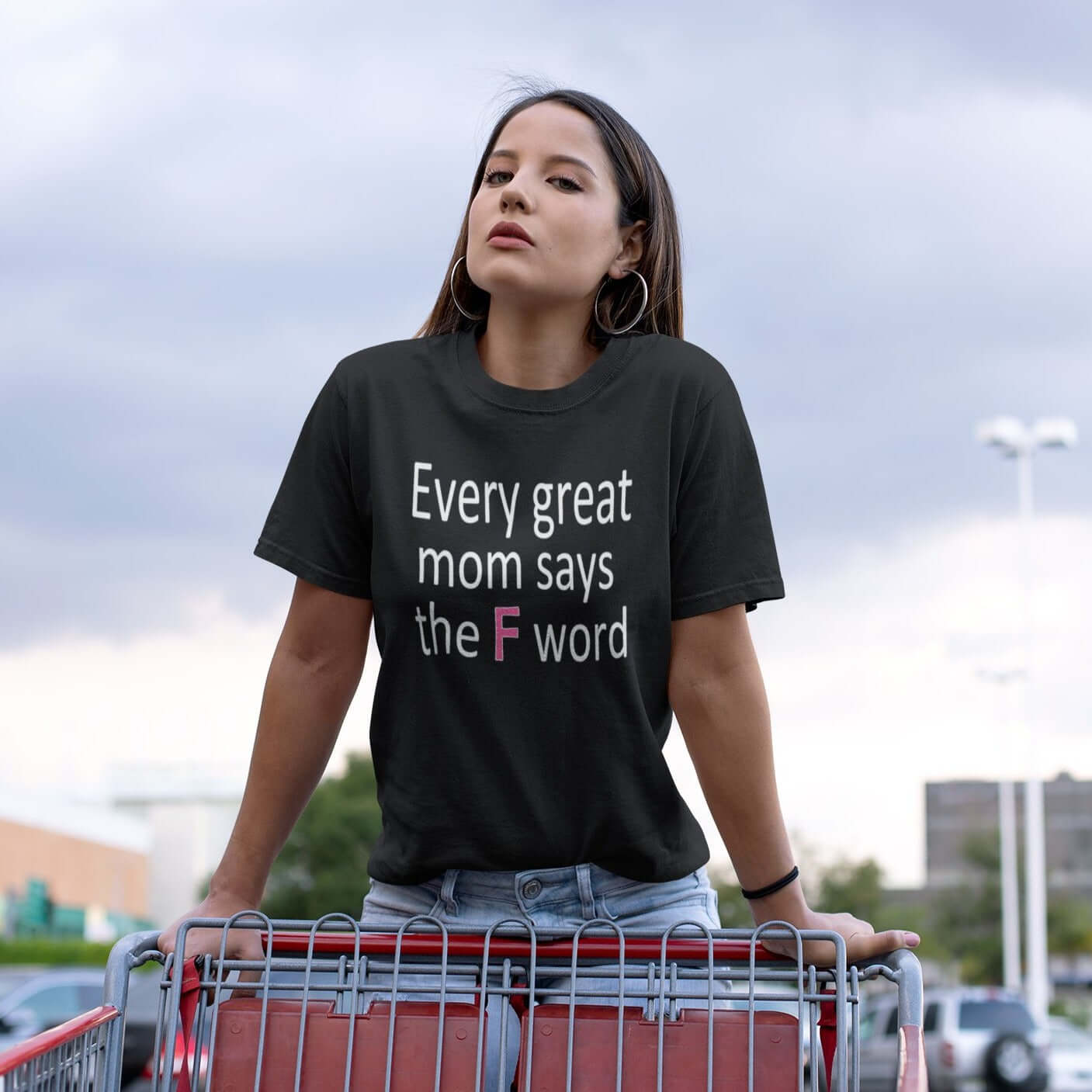 Great mom funny F word T-shirt