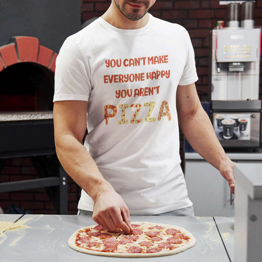 You can't make everyone happy pizza t-shirt