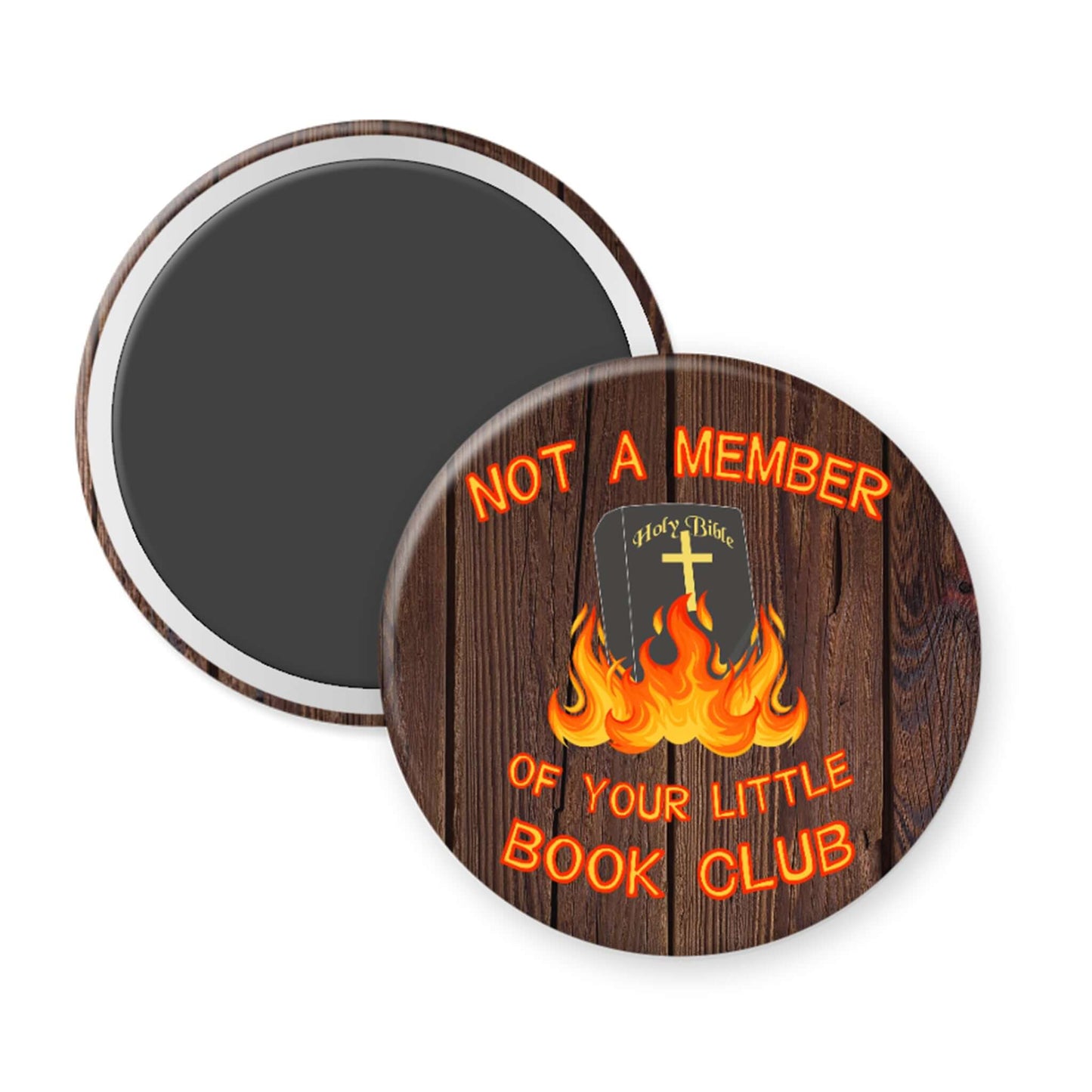 Book Club pinback button badge or magnet