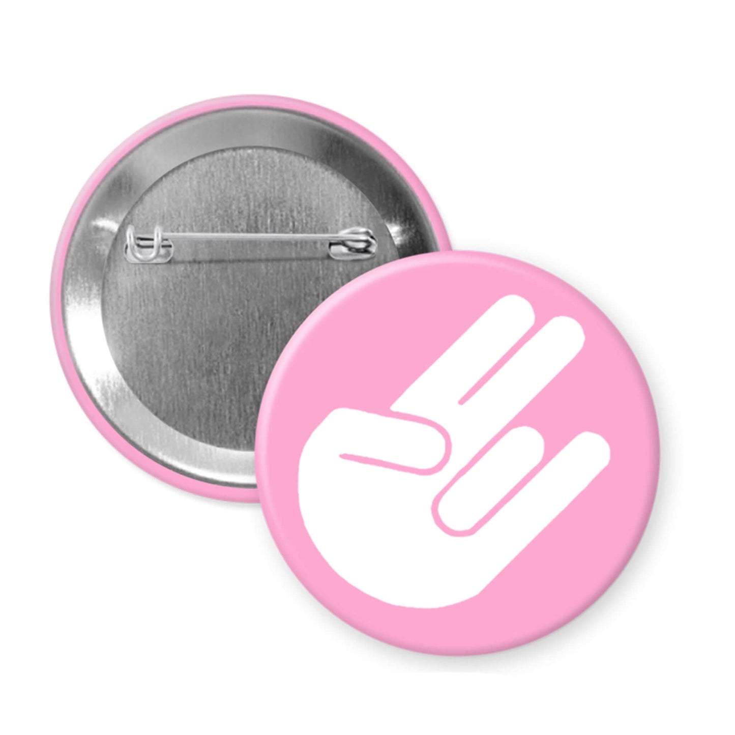 The shocker symbol pinback button.