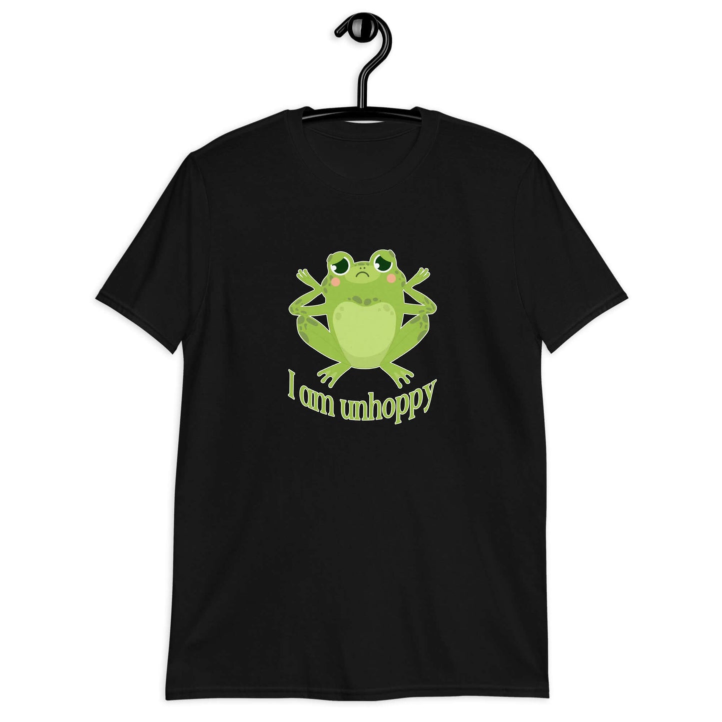 Sad frog unhappy pun T-shirt