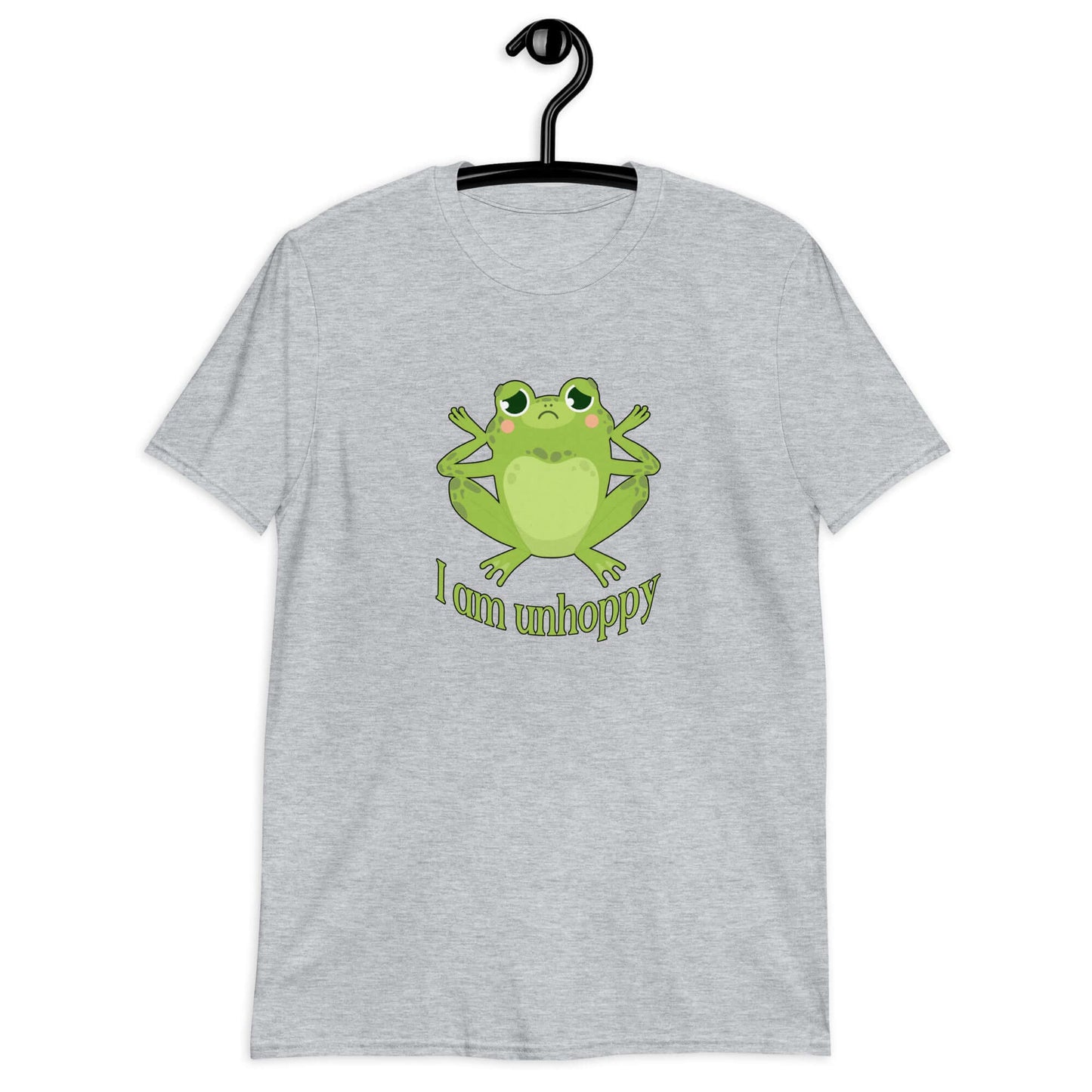 Sad frog unhappy pun T-shirt