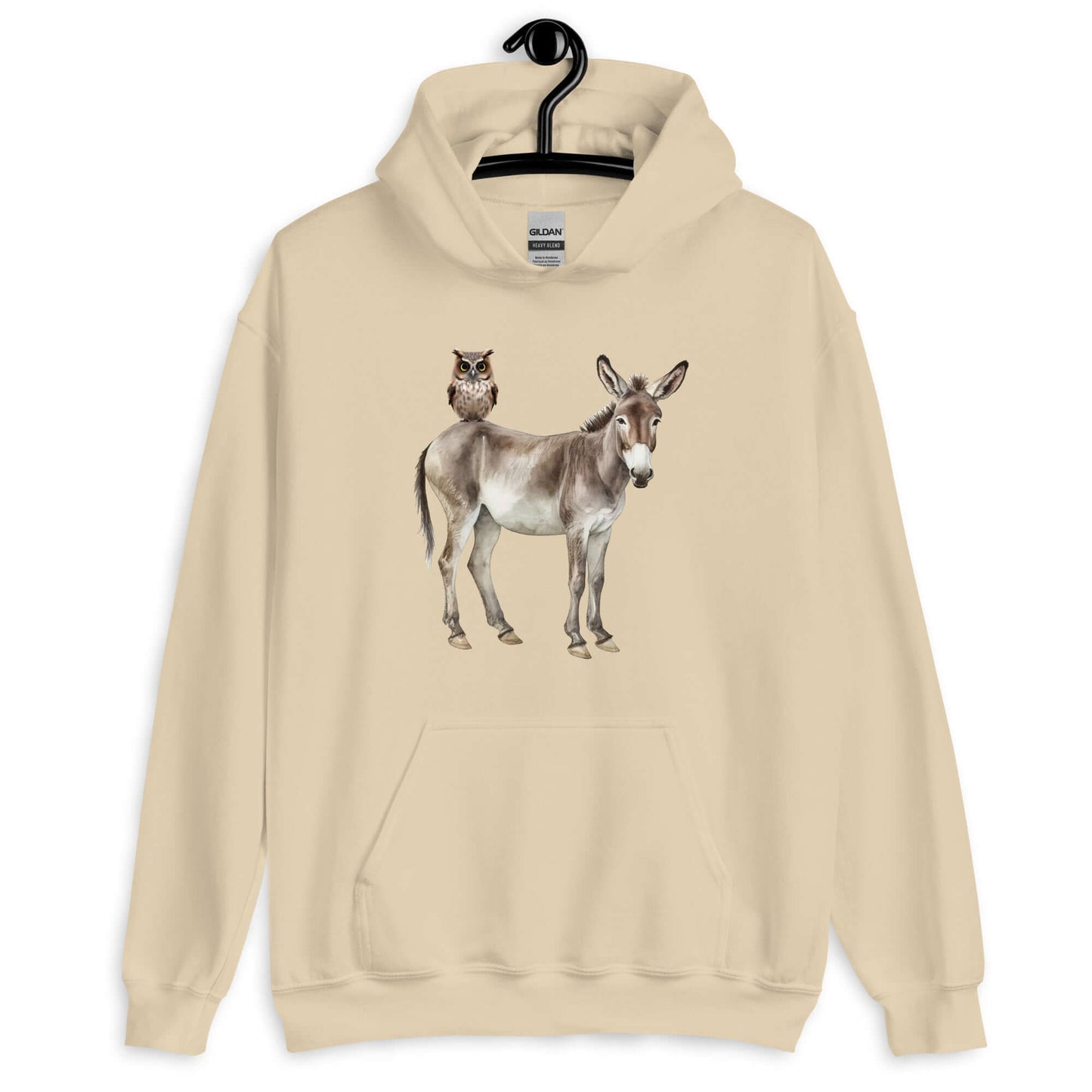 Wise donkey pun hoodie hooded sweatshirt