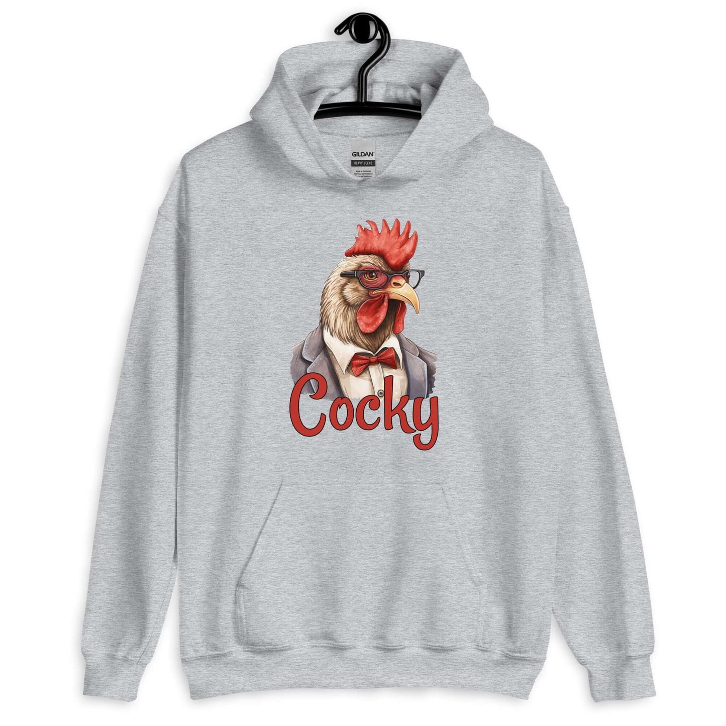 Arrogant rooster hoodie sweatshirt