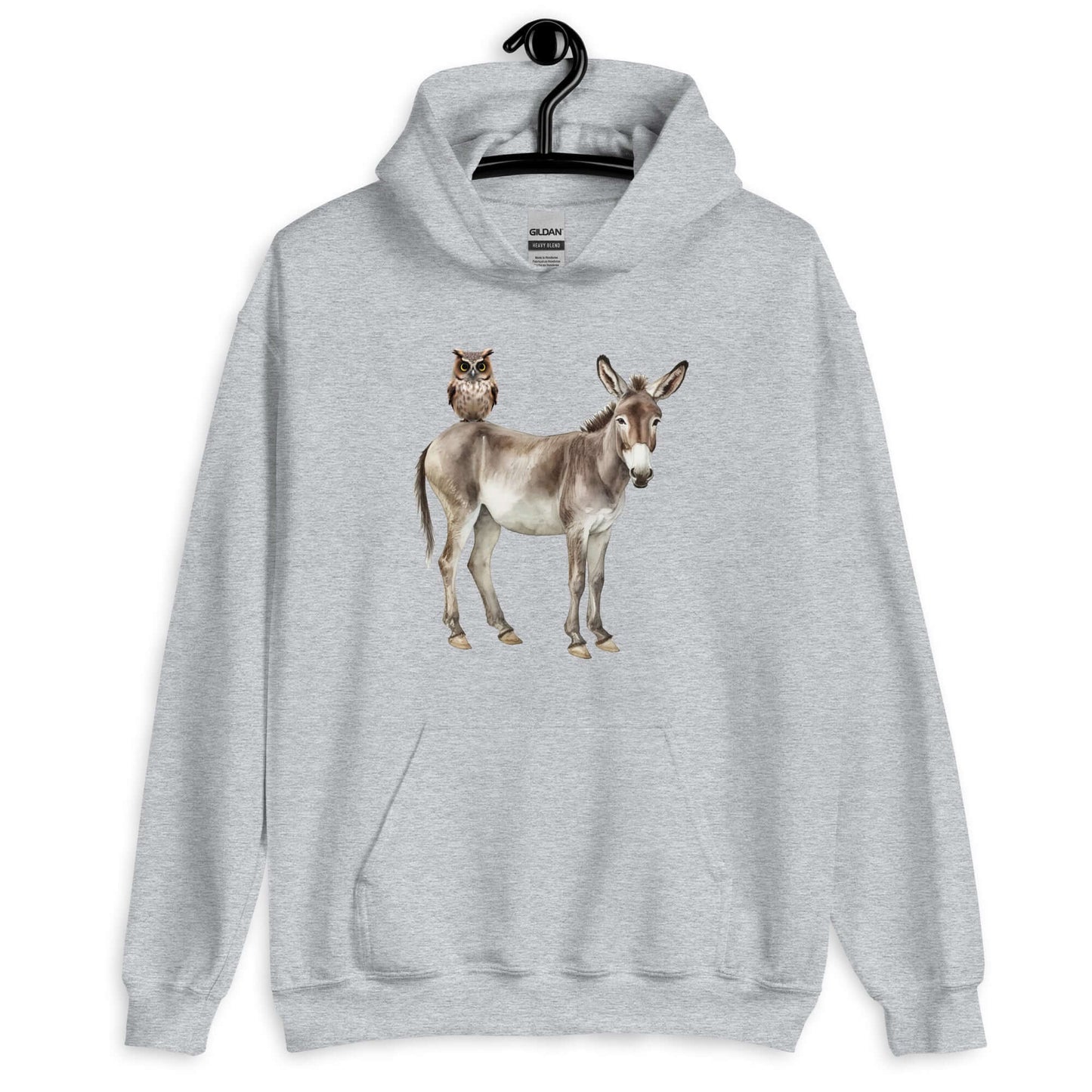 Wise donkey pun hoodie hooded sweatshirt