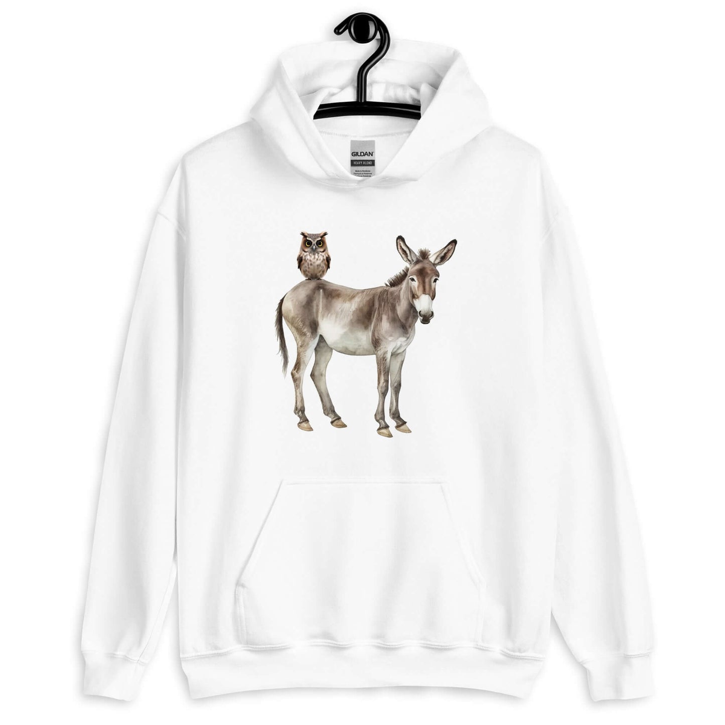 Wise donkey pun hoodie hooded sweatshirt