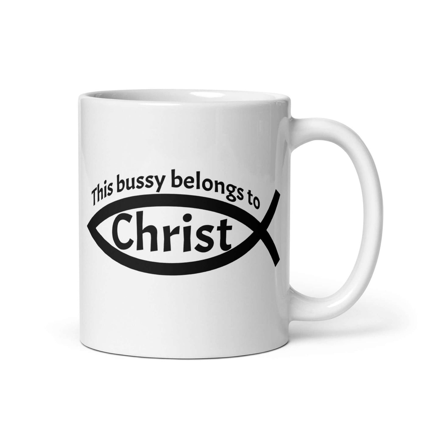 This bussy belongs to ceramic mug