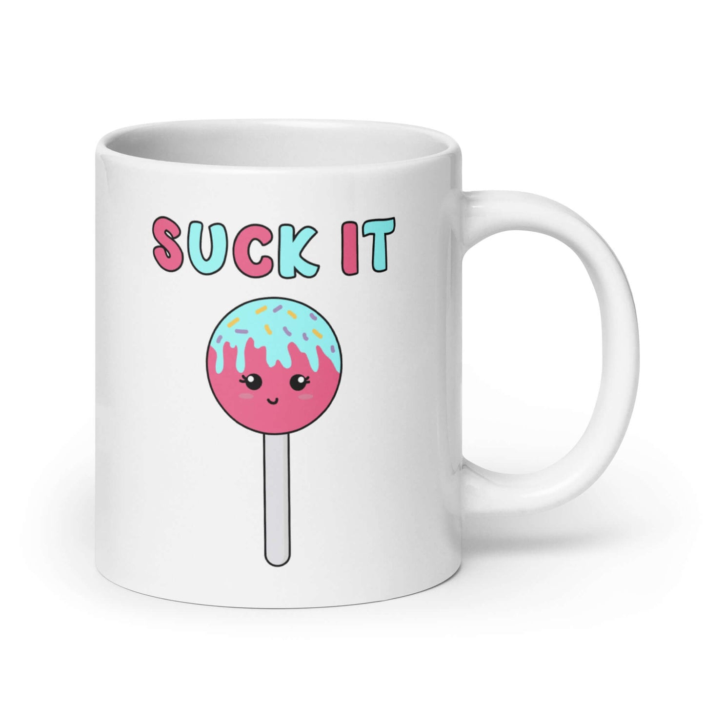 Suck it kawaii lollipop cute mug