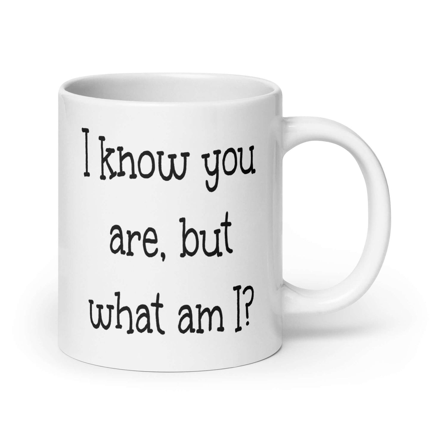 I know you are but what am I funny childish humor mug