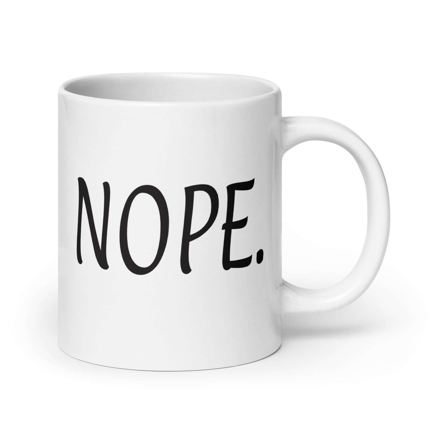 Nope coffee mug