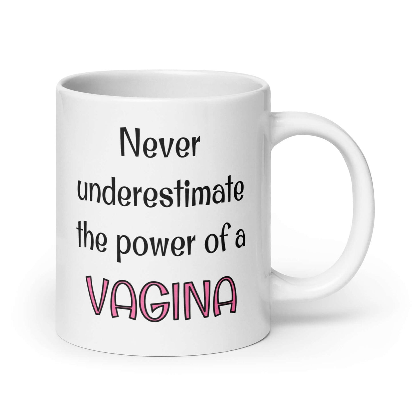 Vagina power mug