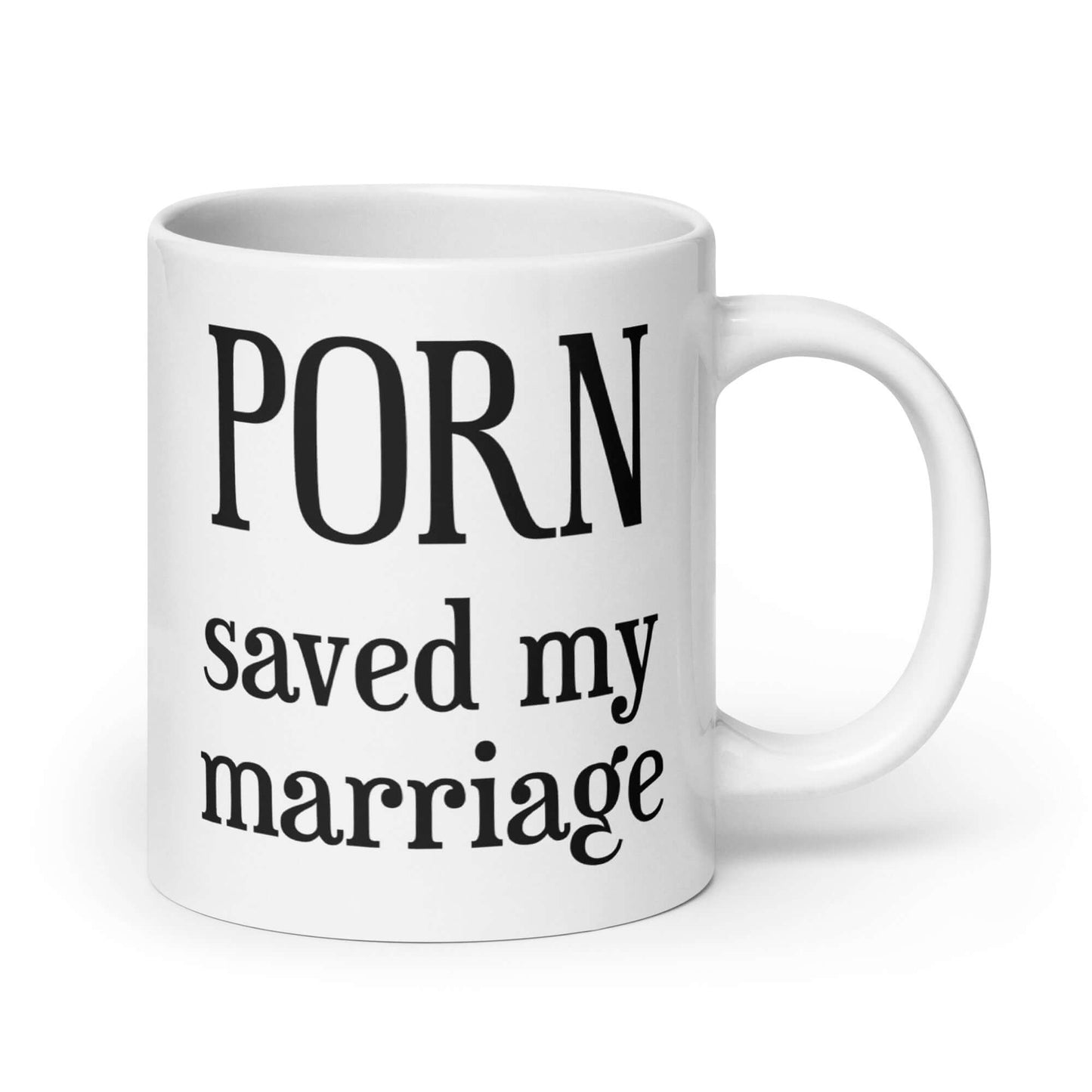 Porn saved my marriage mug