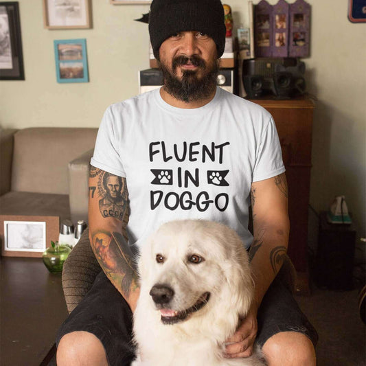 Fluent in doggo funny dog lover T-shirt