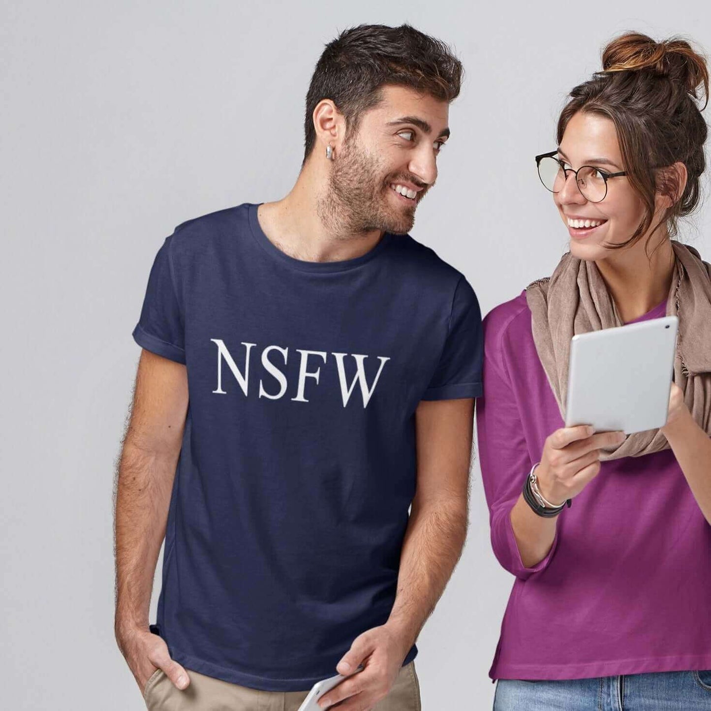 Not safe for work NSFW Short-Sleeve Unisex T-Shirt