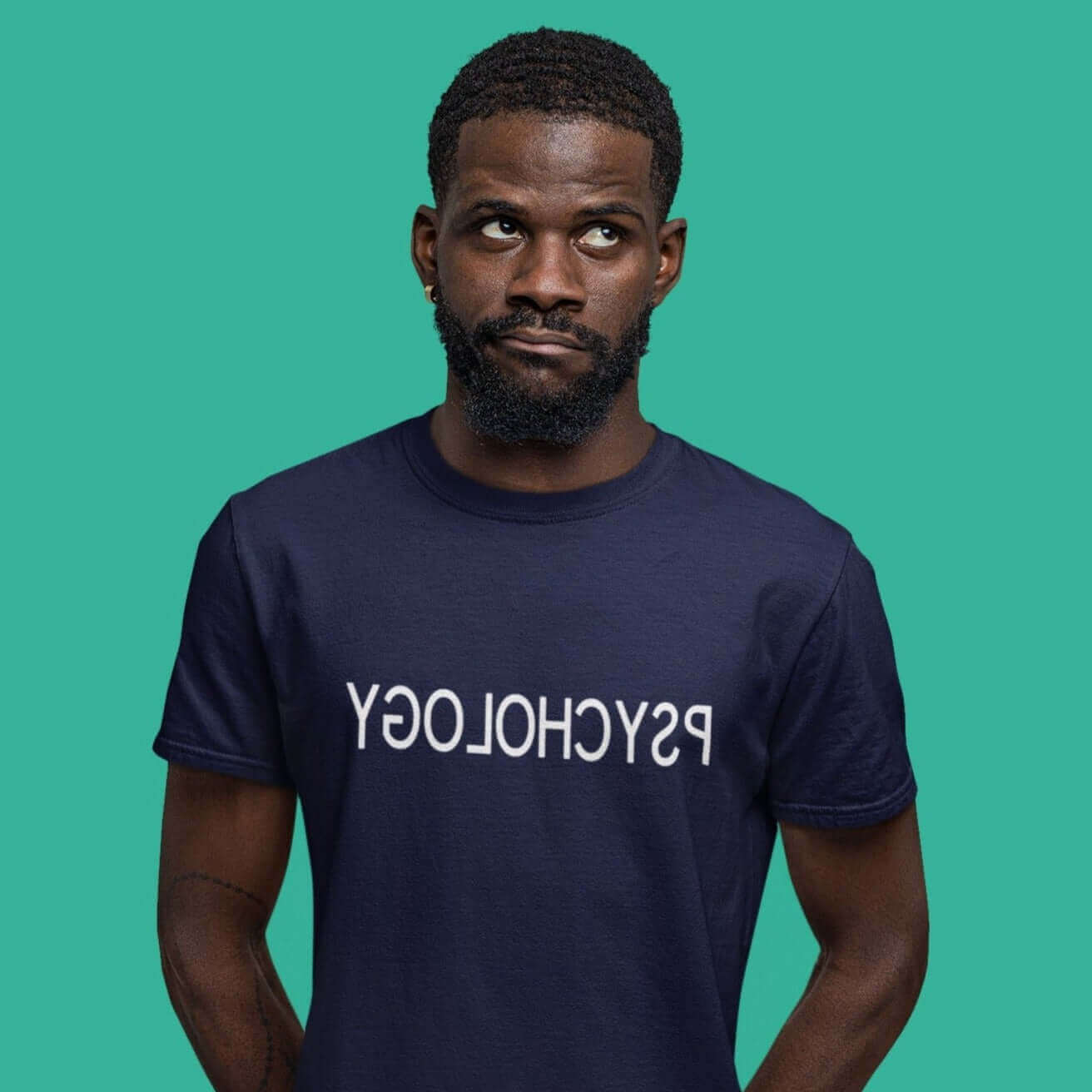 Reverse psychology short sleeve unisex T-shirt
