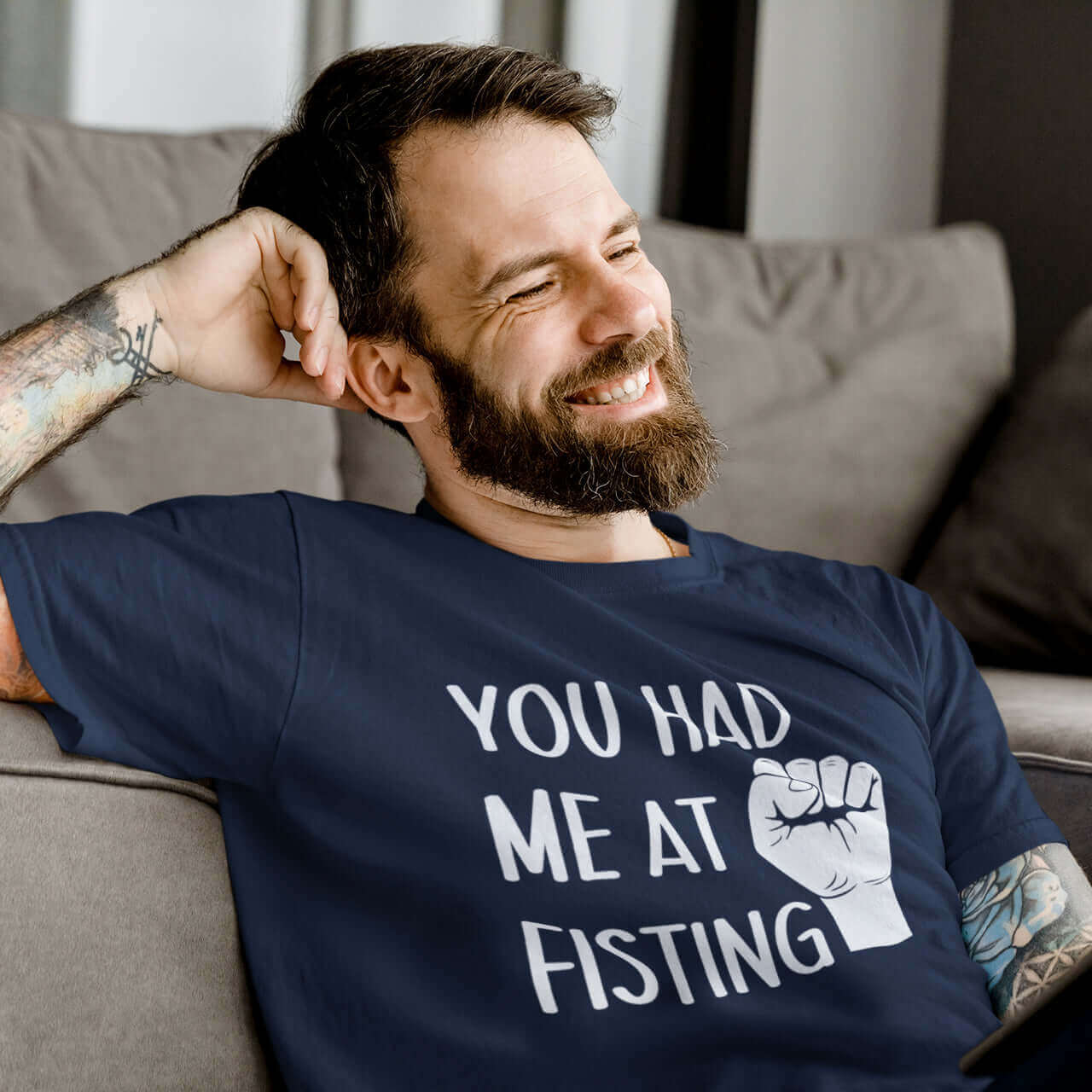 You had me at fisting t-shirt.