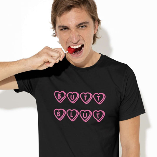 Butt slut anal sex sexual humor T-shirt