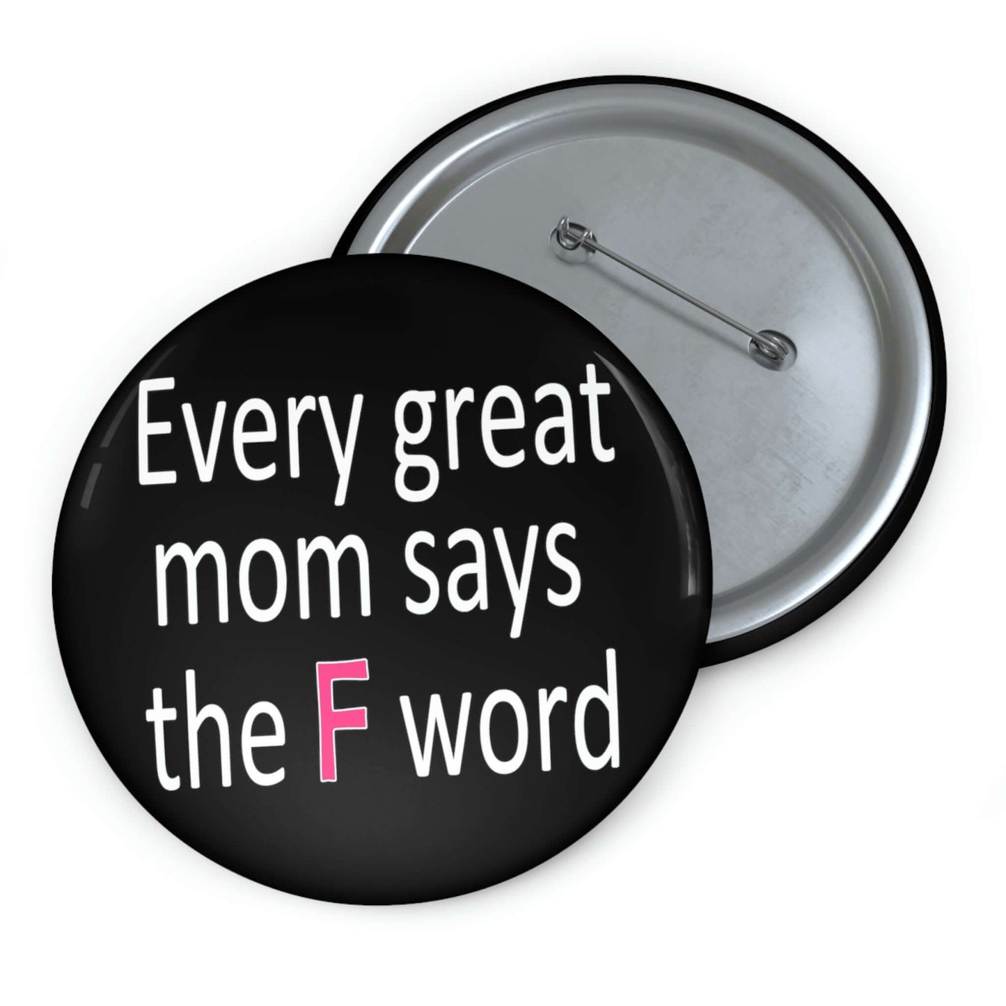 Great Mom pin back button