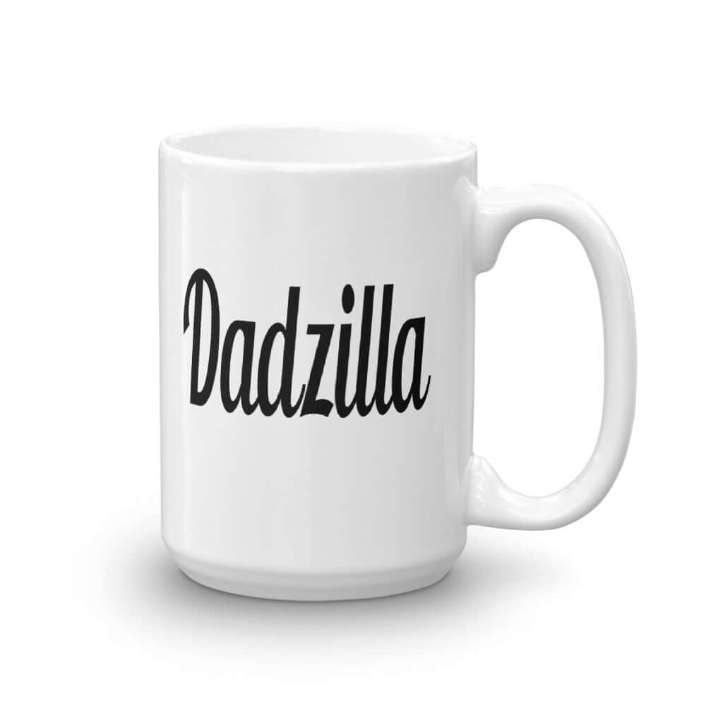 Dadzilla funny mug for dad