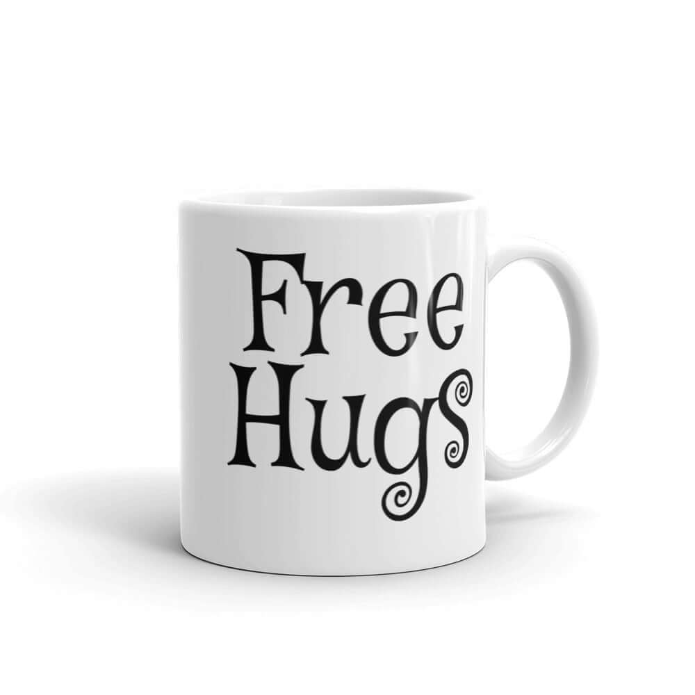 Free hugs coffee mug