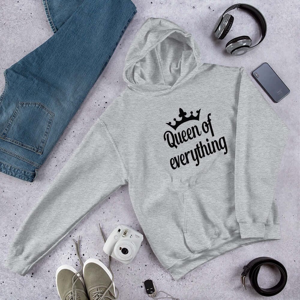 Queen of everything hoodie