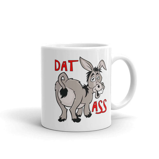 Dat ass funny donkey pun mug