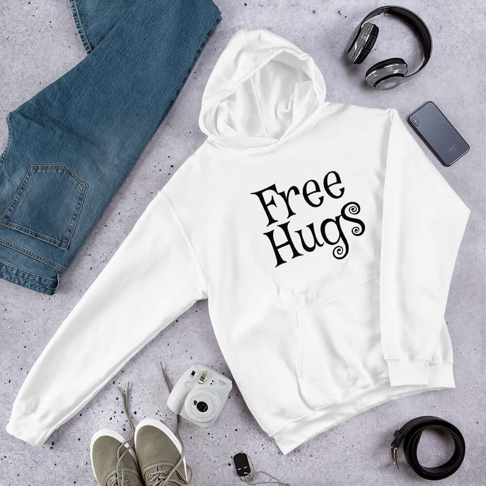 Free hugs hoodie