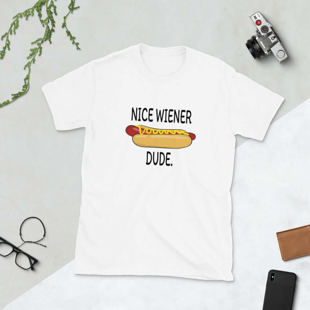 Funny wiener joke T-shirt