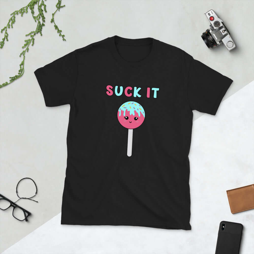 Suck it kawaii sucker t-shirt