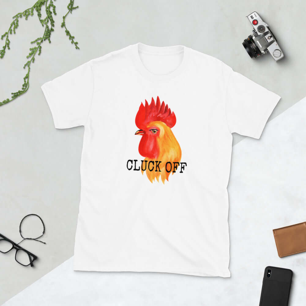 Funny chicken pun cluck off T-Shirt