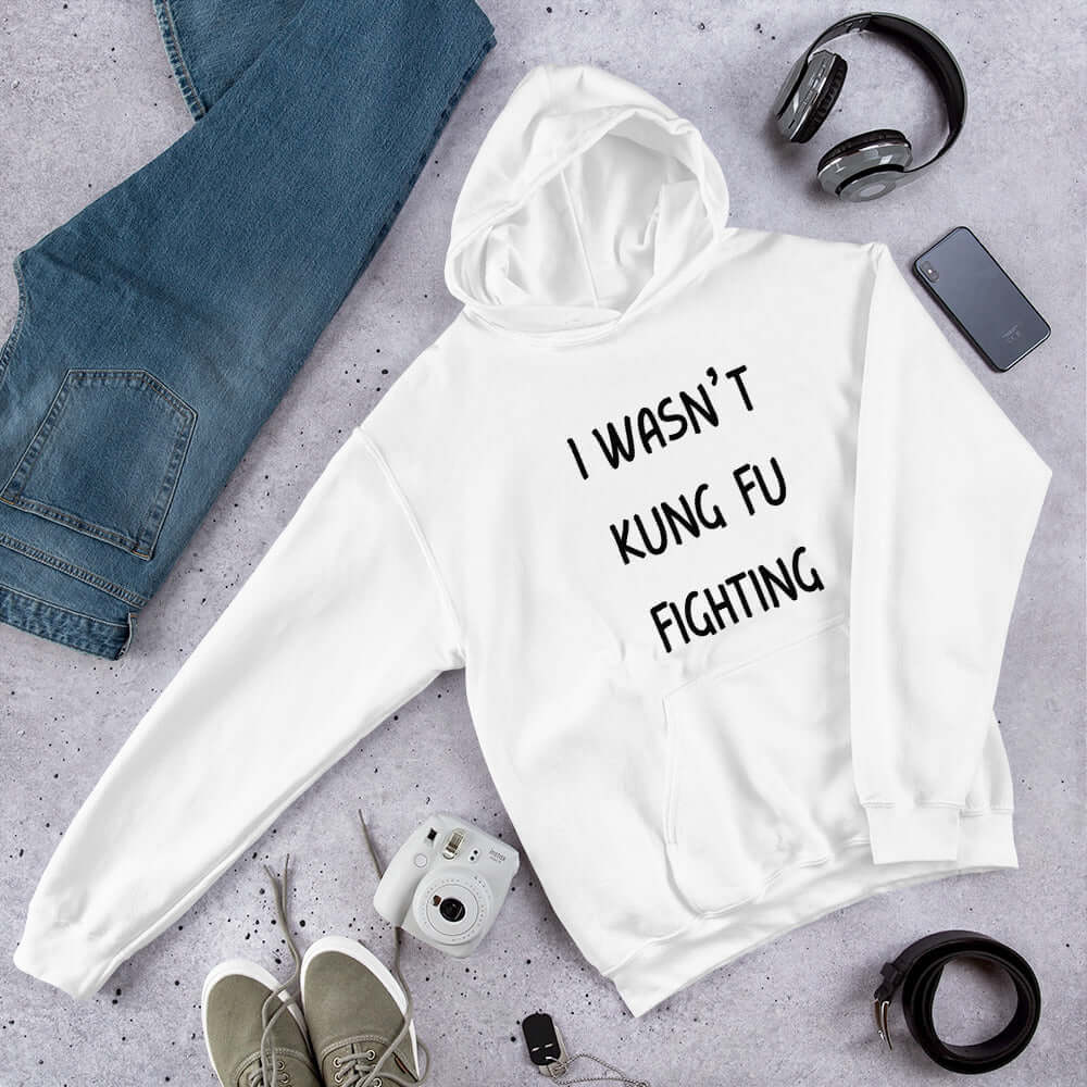 Kung fu fighting hoodie