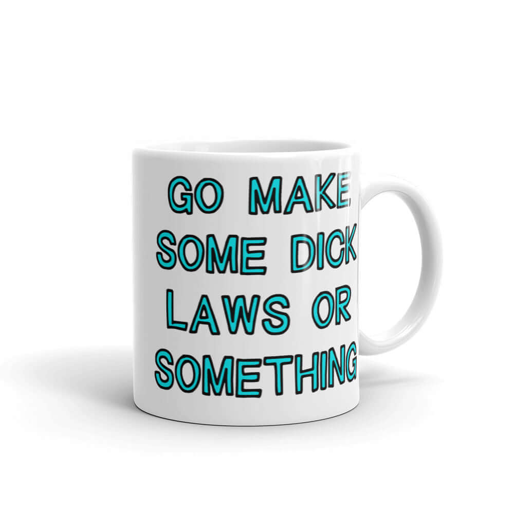 Reproductive Rights ceramic coffee mug. Pro choice Feminist mug